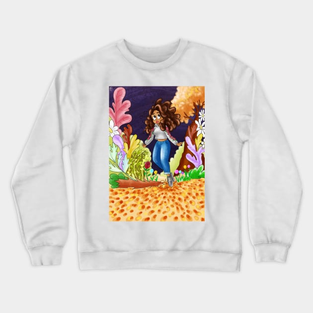 Aliyah Art Autumn Crewneck Sweatshirt by aliyahart